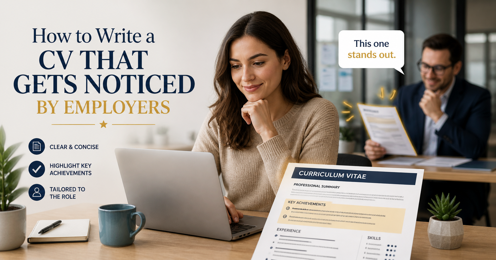 How to Write a CV That Gets Noticed by Employers | Employment Echo